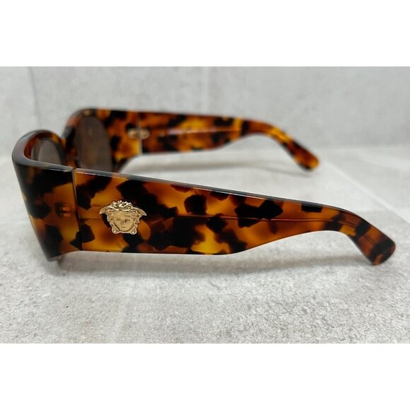 VERSACE 4037 Tortoiseshell Brown Sunglasses - Picture 3 of 8
